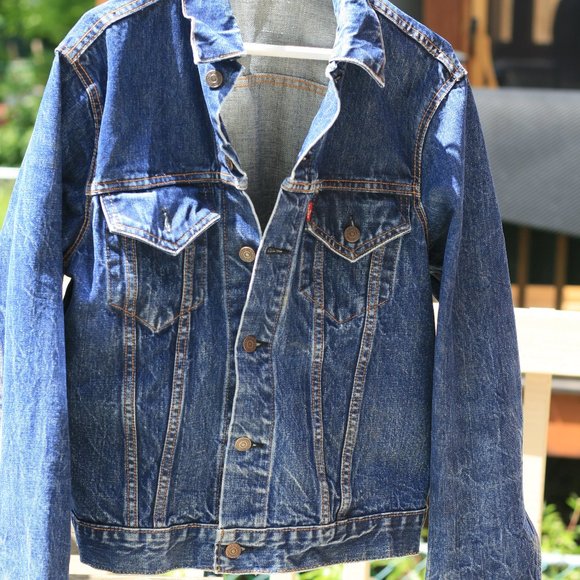Levis denim Big E jacket medium - Picture 1 of 2